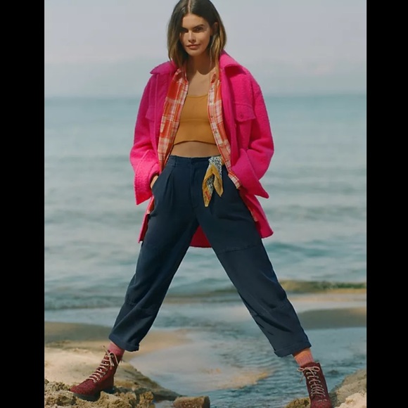 Anthropologie Jackets & Blazers - Anthropologie NWT Carnation Shirt Jacket Size XL.